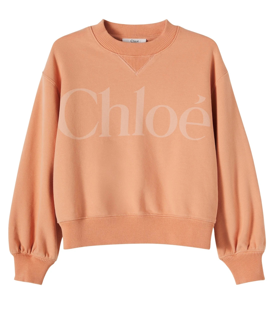 Chloé Kids - Logo cotton jersey sweatshirt