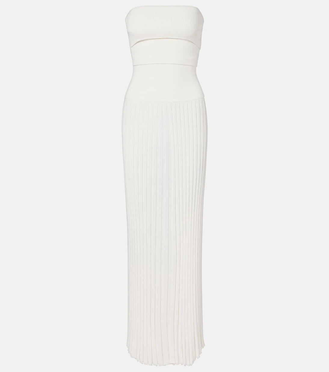 Christopher Esber - Slash cutout ribbed-knit maxi dress