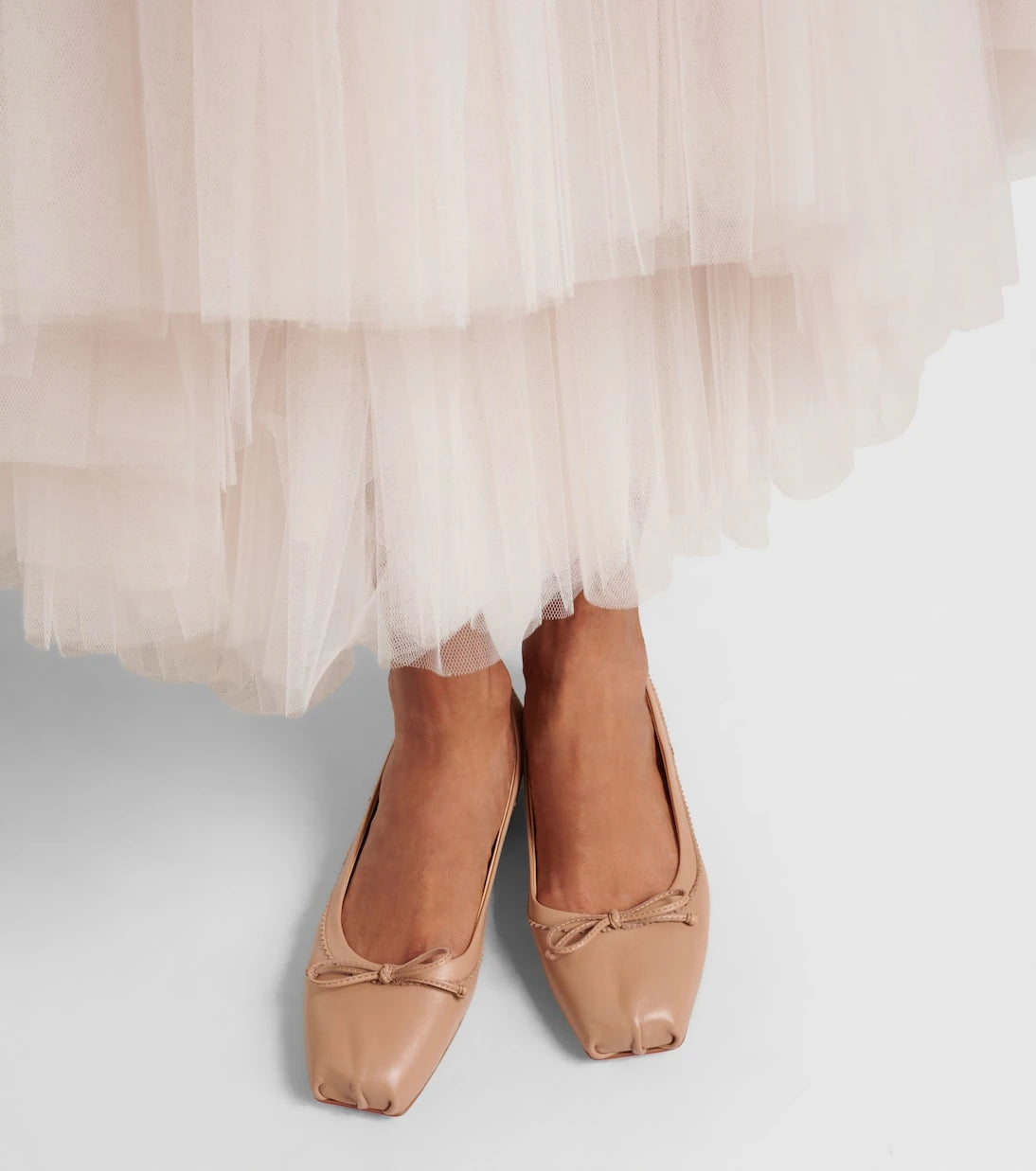 Christian Louboutin - Mamadrague leather ballet flats