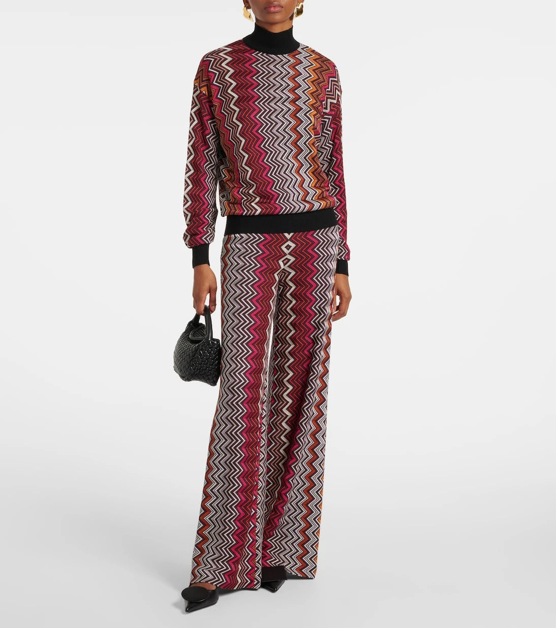 Missoni - Zigzag turtleneck sweater