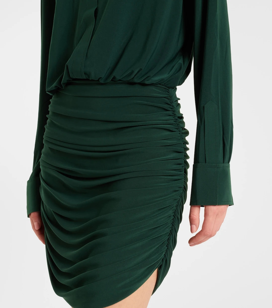 Norma Kamali - Gathered minidress
