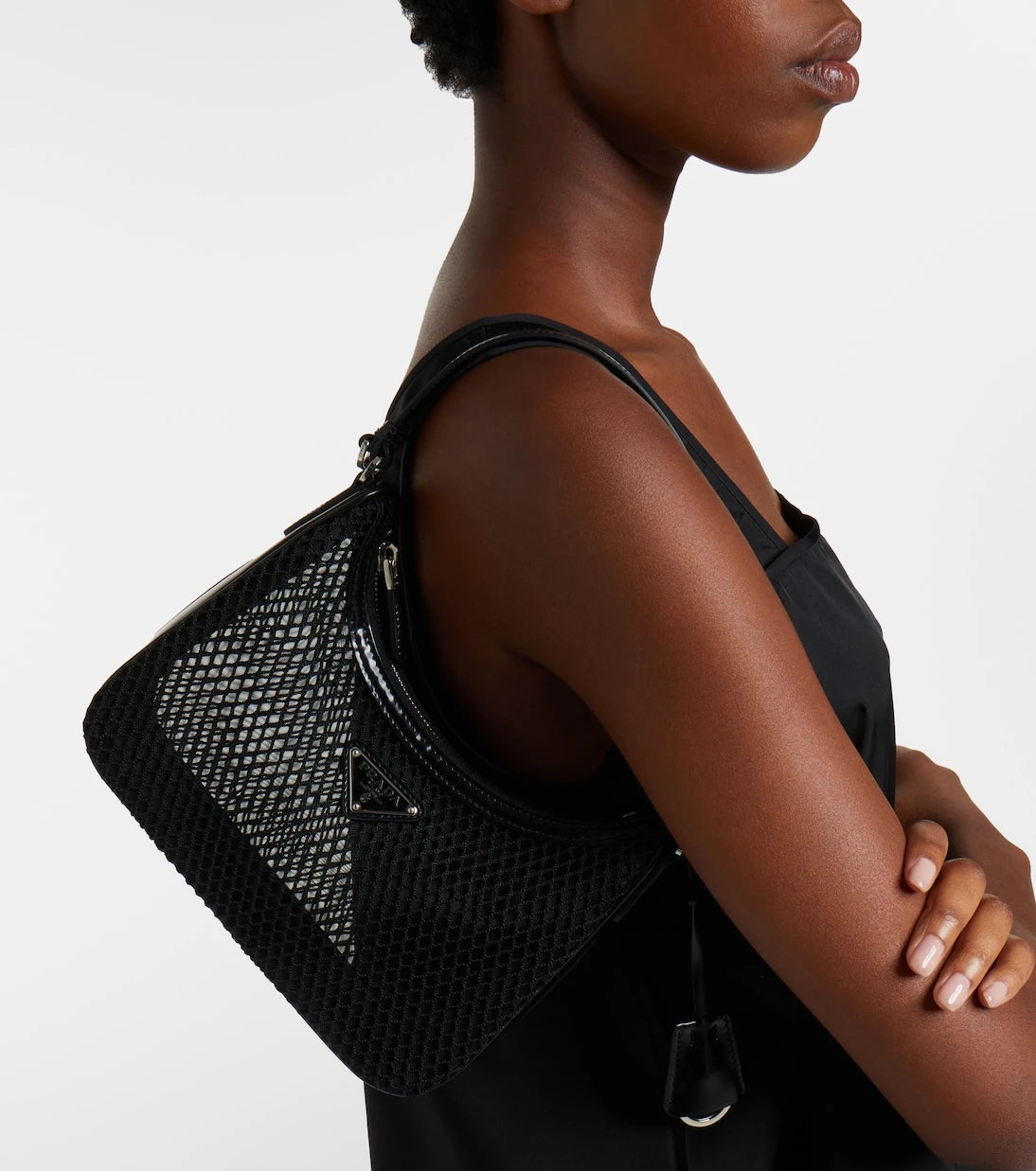 Prada - Prada Re-Edition 2005 Mini mesh shoulder bag