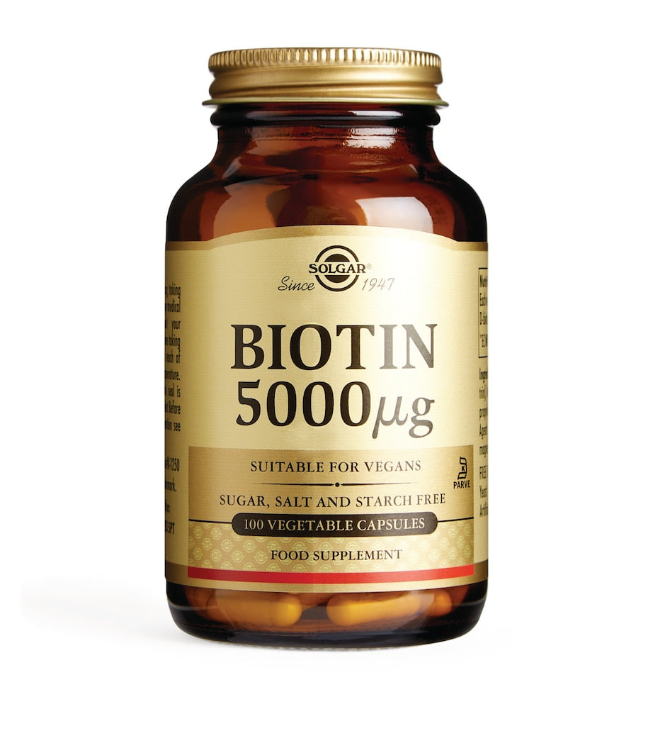Solgar Biotin 5000mcg (100 Capsules)