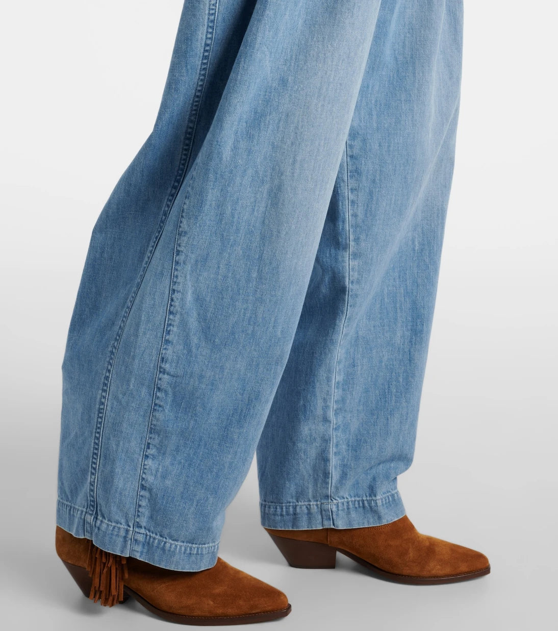 Isabel Marant - Inaya high-rise wide-leg jeans