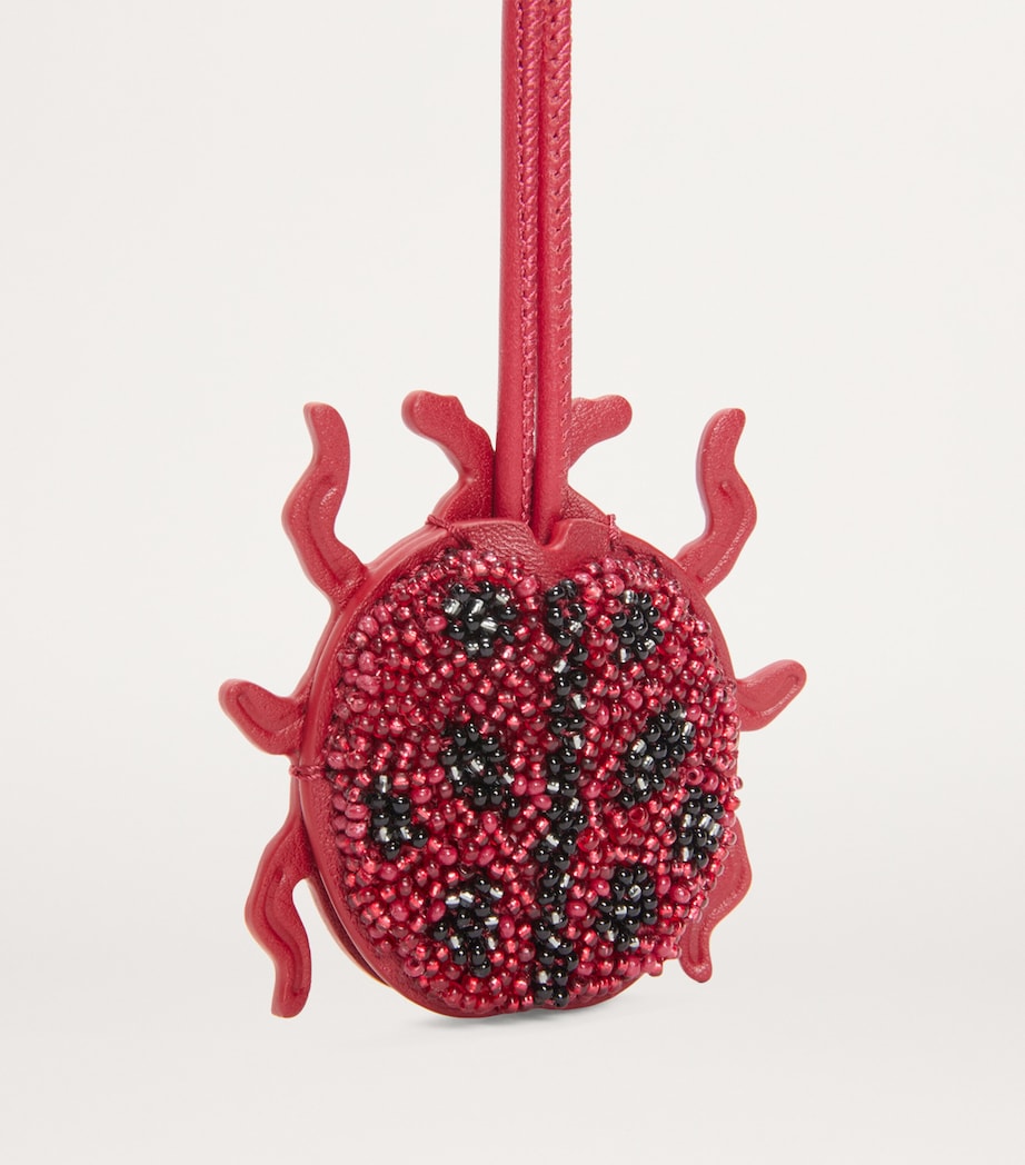 Red Beaded Ladybug Charm