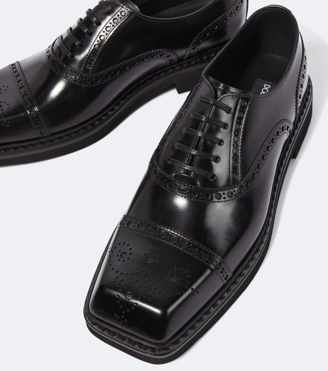 Dolce&Gabbana - Leather Oxford shoes