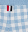 Thom Browne Kids Gingham Split-Hem Shorts (2-12 Years)