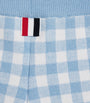 Thom Browne Kids Gingham Split-Hem Shorts (2-12 Years)
