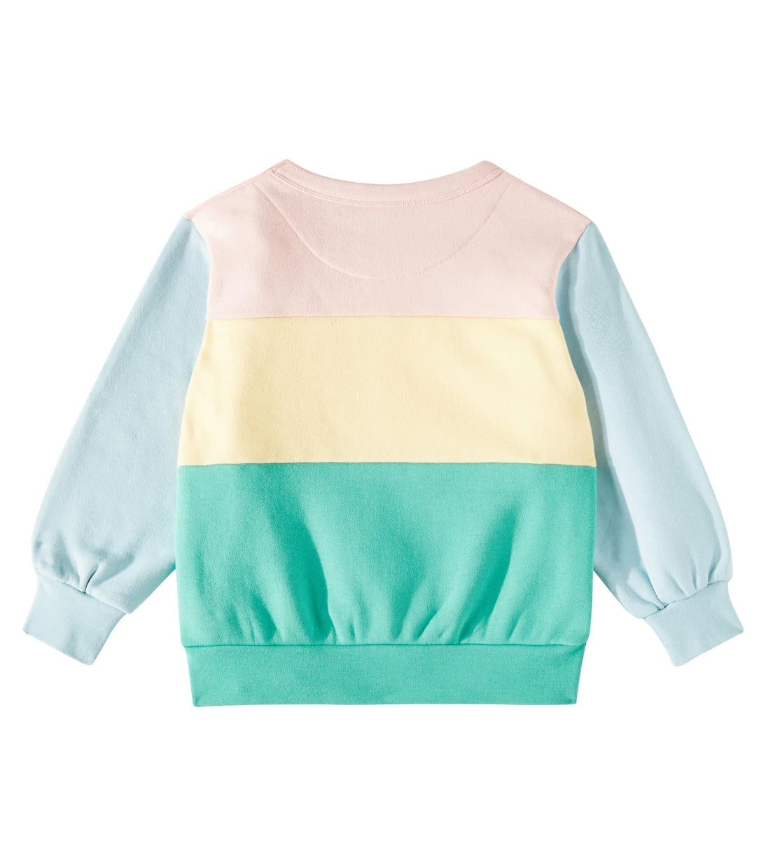 Tinycottons - Color Block logo cotton sweatshirt