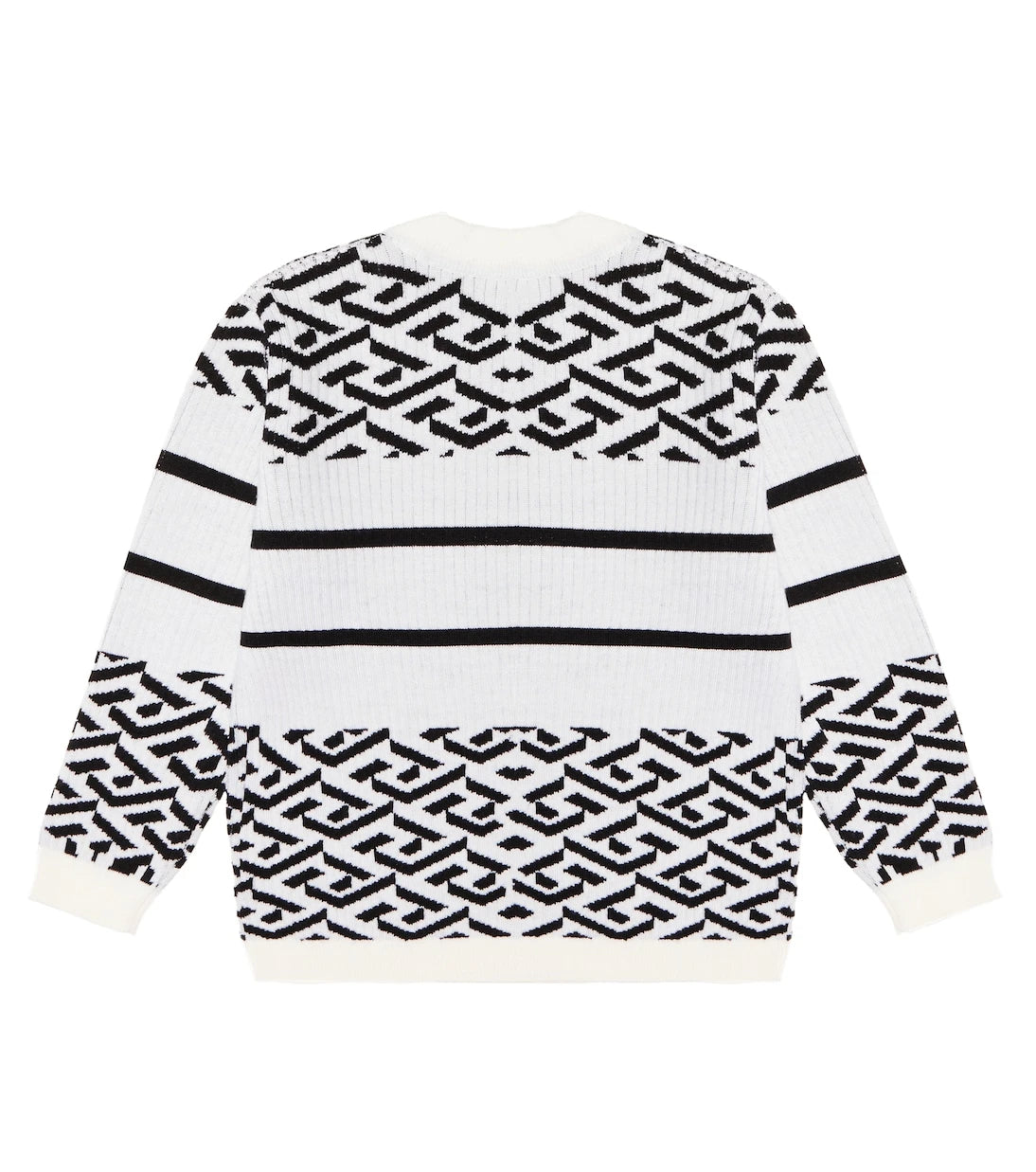 Versace Kids - Medusa intarsia wool sweater