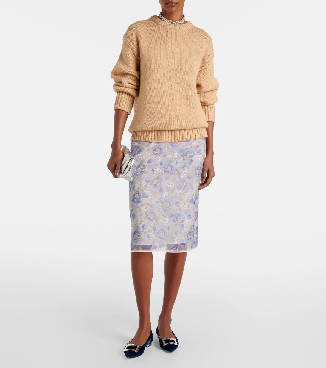 Roger Vivier - Velvet ballet flats