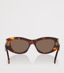 Celine Brown Tortoiseshell Triomphe CL40308U Irregular Sunglasses