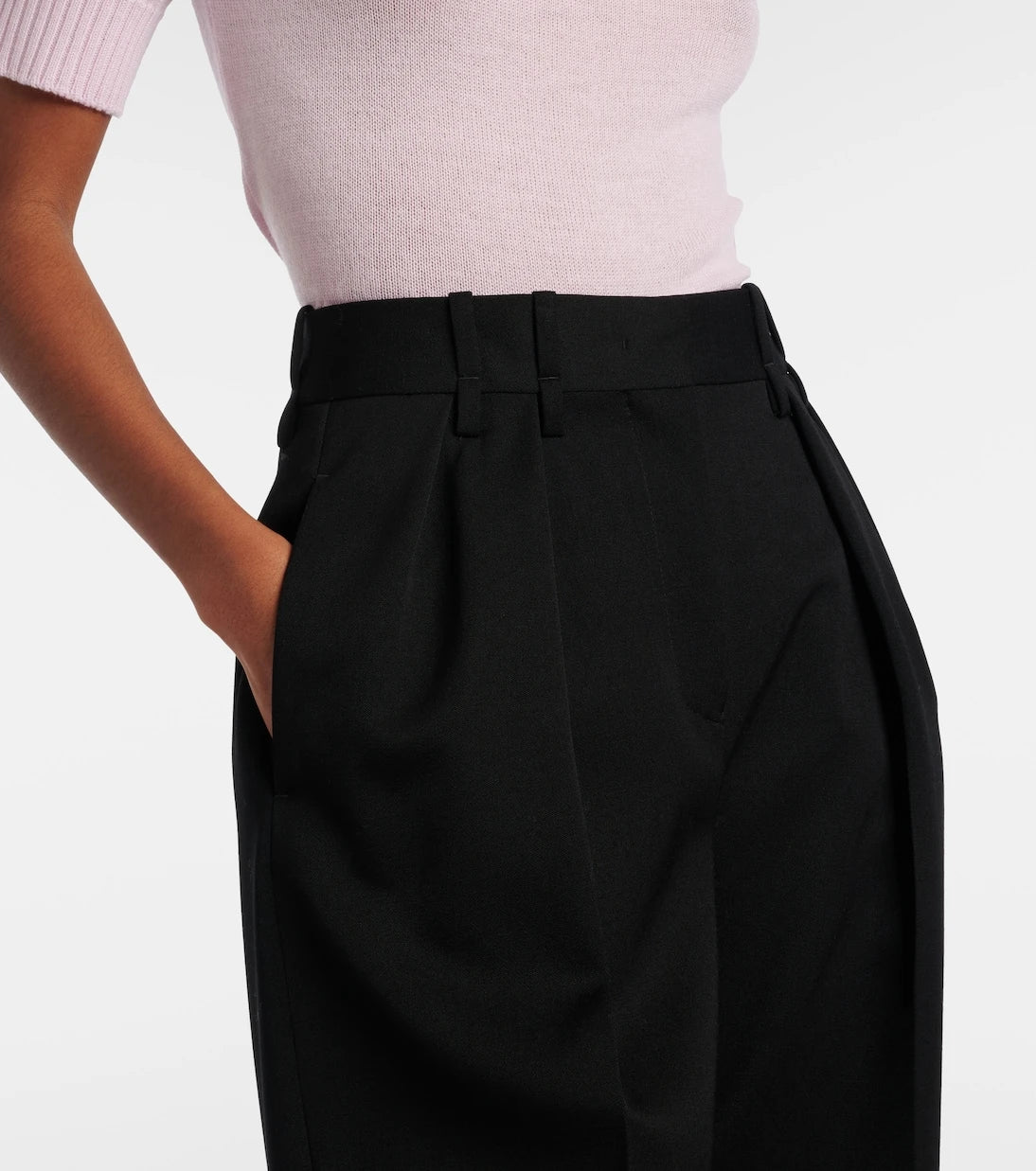 Jil Sander - Wool wide-leg pants