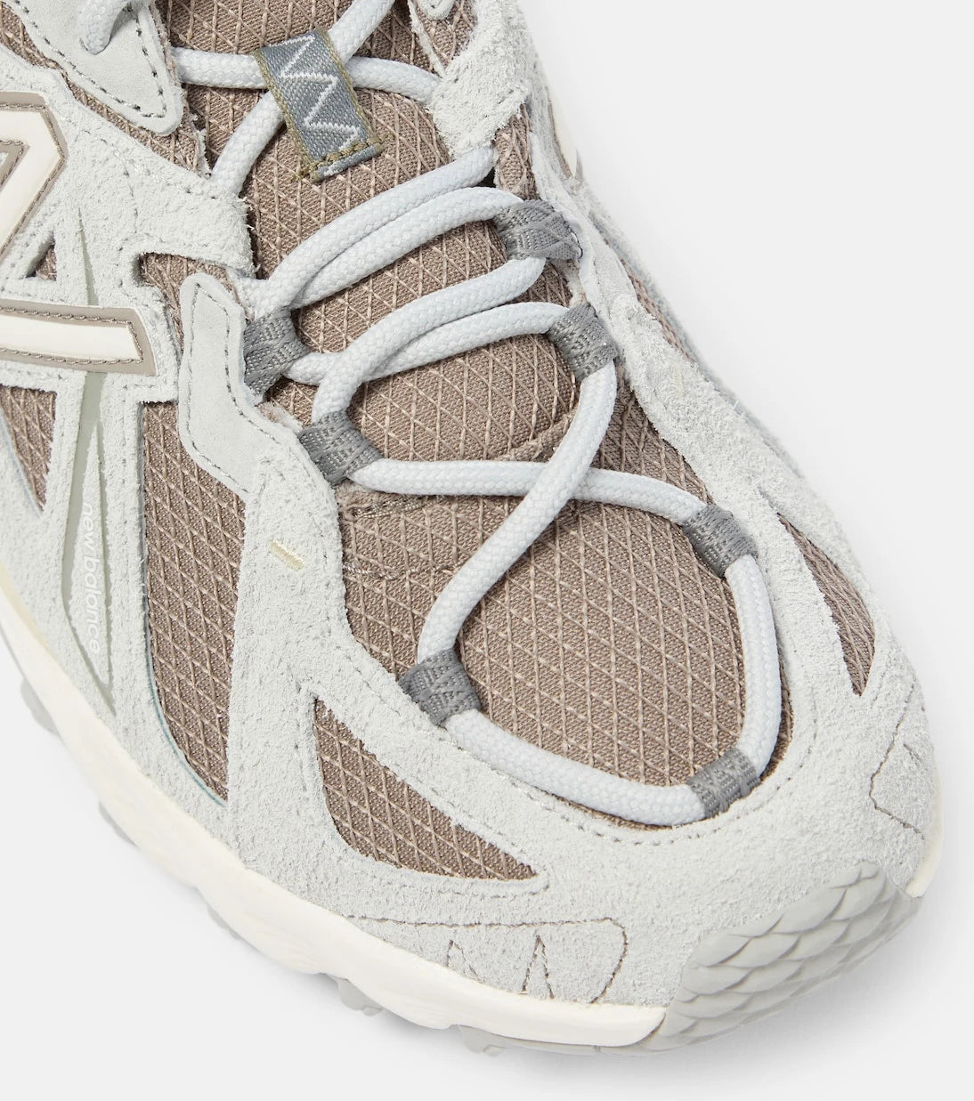 New Balance - 610V1 leather-trimmed sneakers