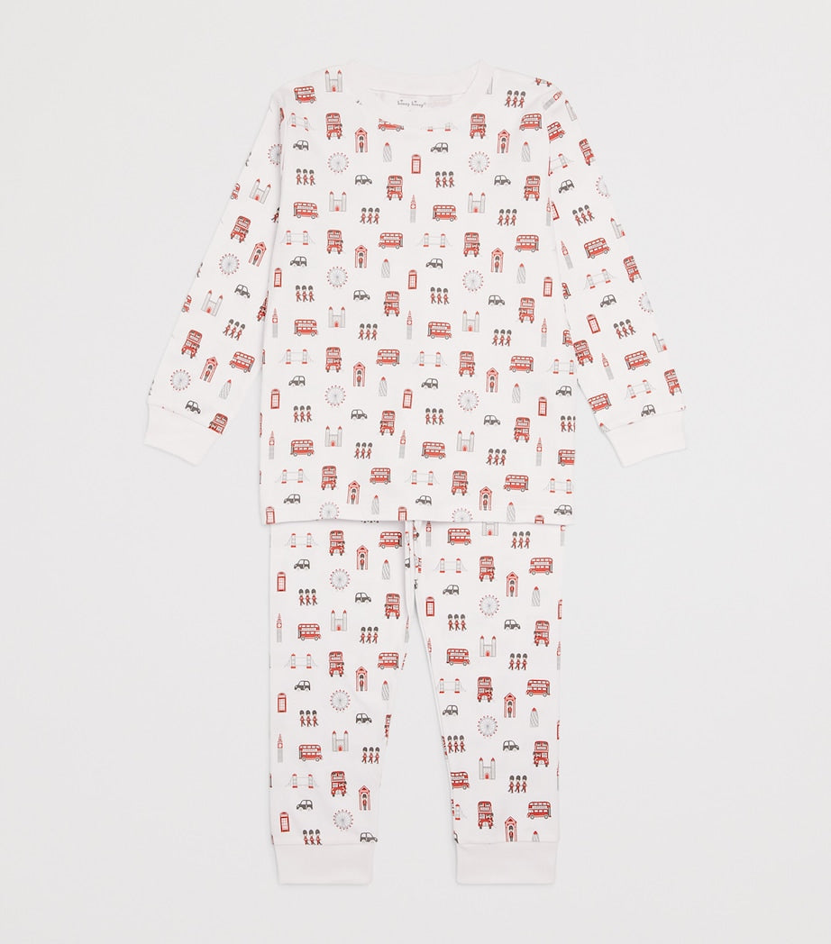 Pima Cotton Lively London Pyjamas (2-6 Years)