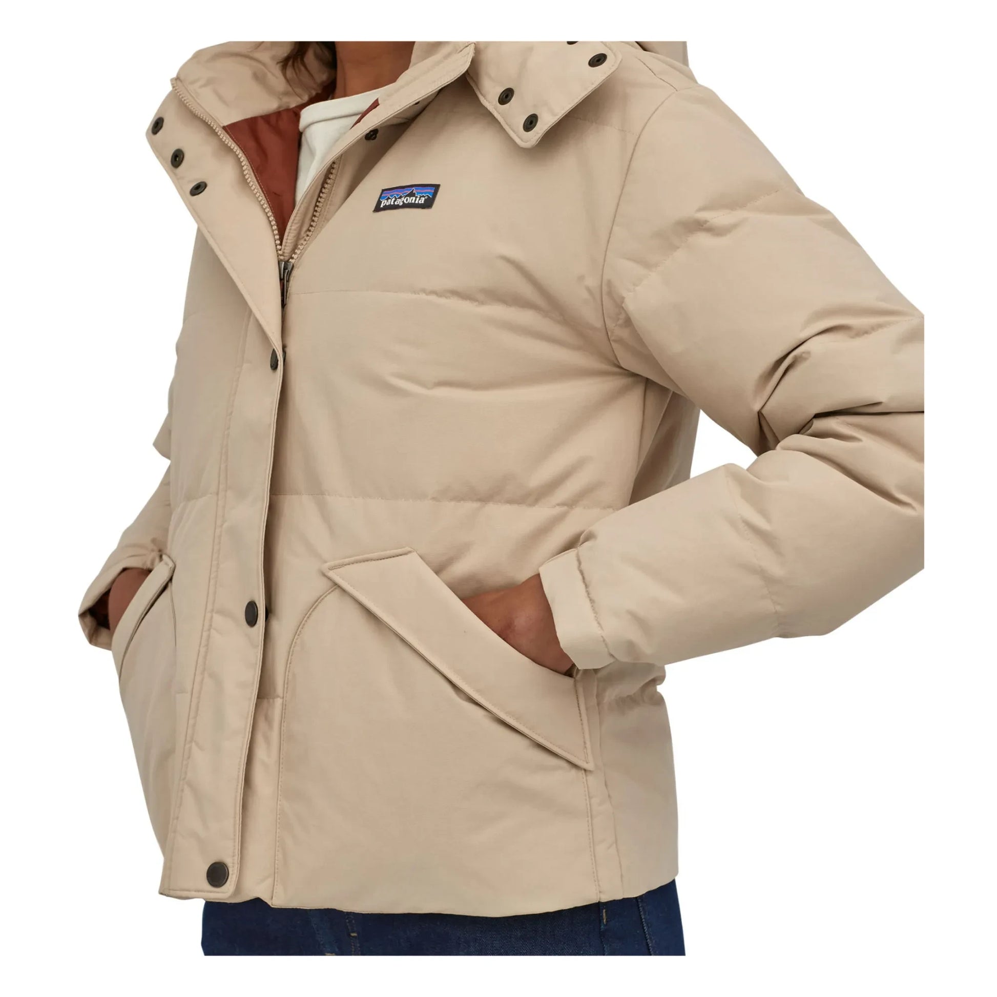 Patagonia - Downdrift Recycled Down Parka | Beige
