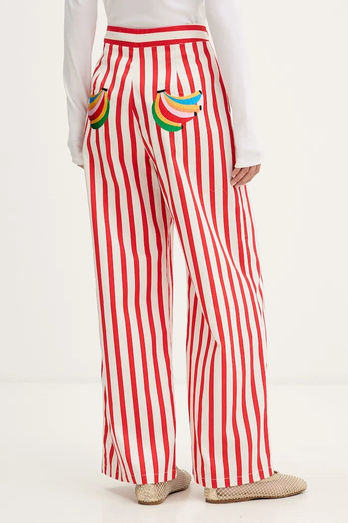 Never Fully Dressed kadın pamuk pantolon