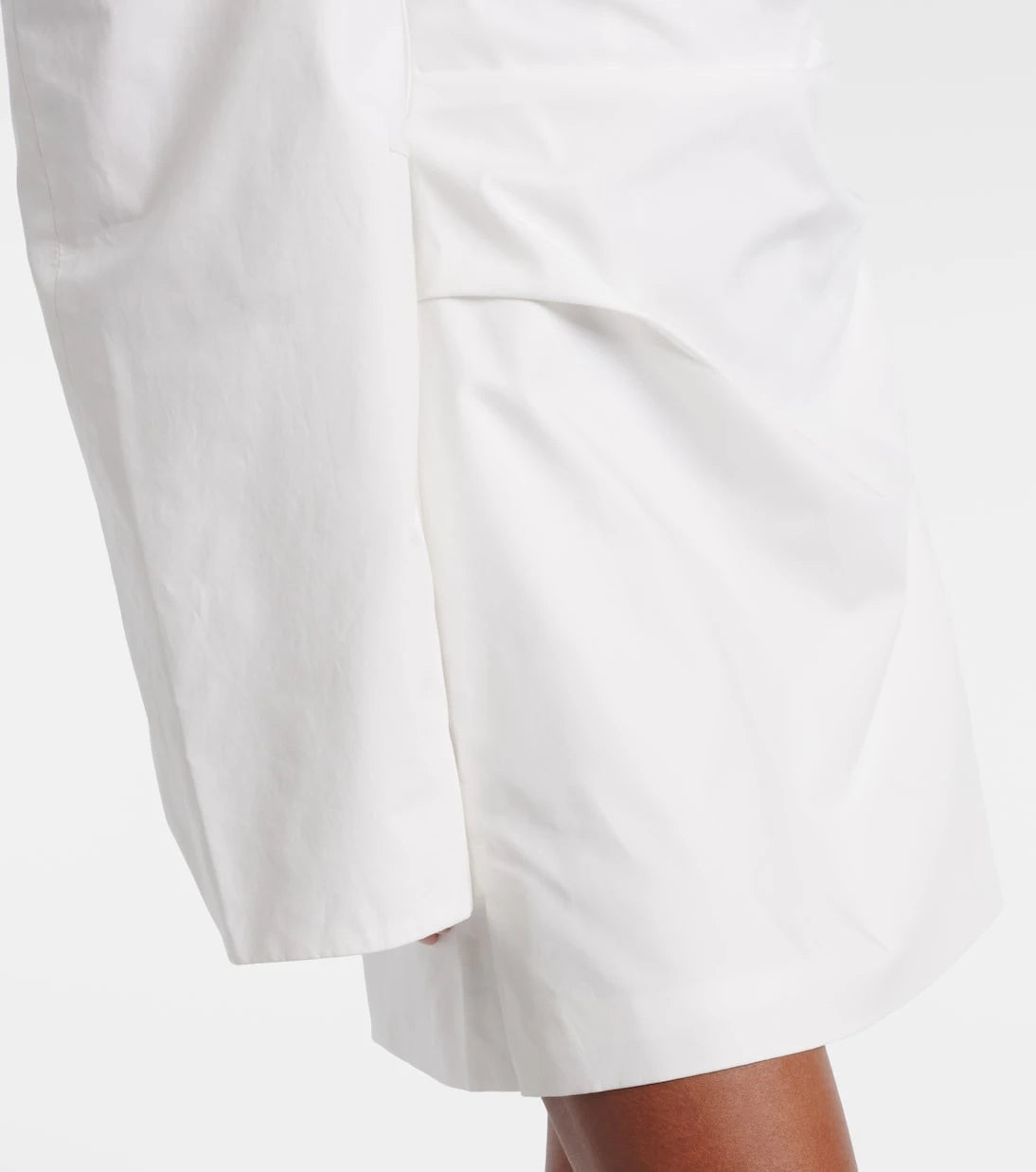 SIR - Martina off-shoulder cotton poplin minidress