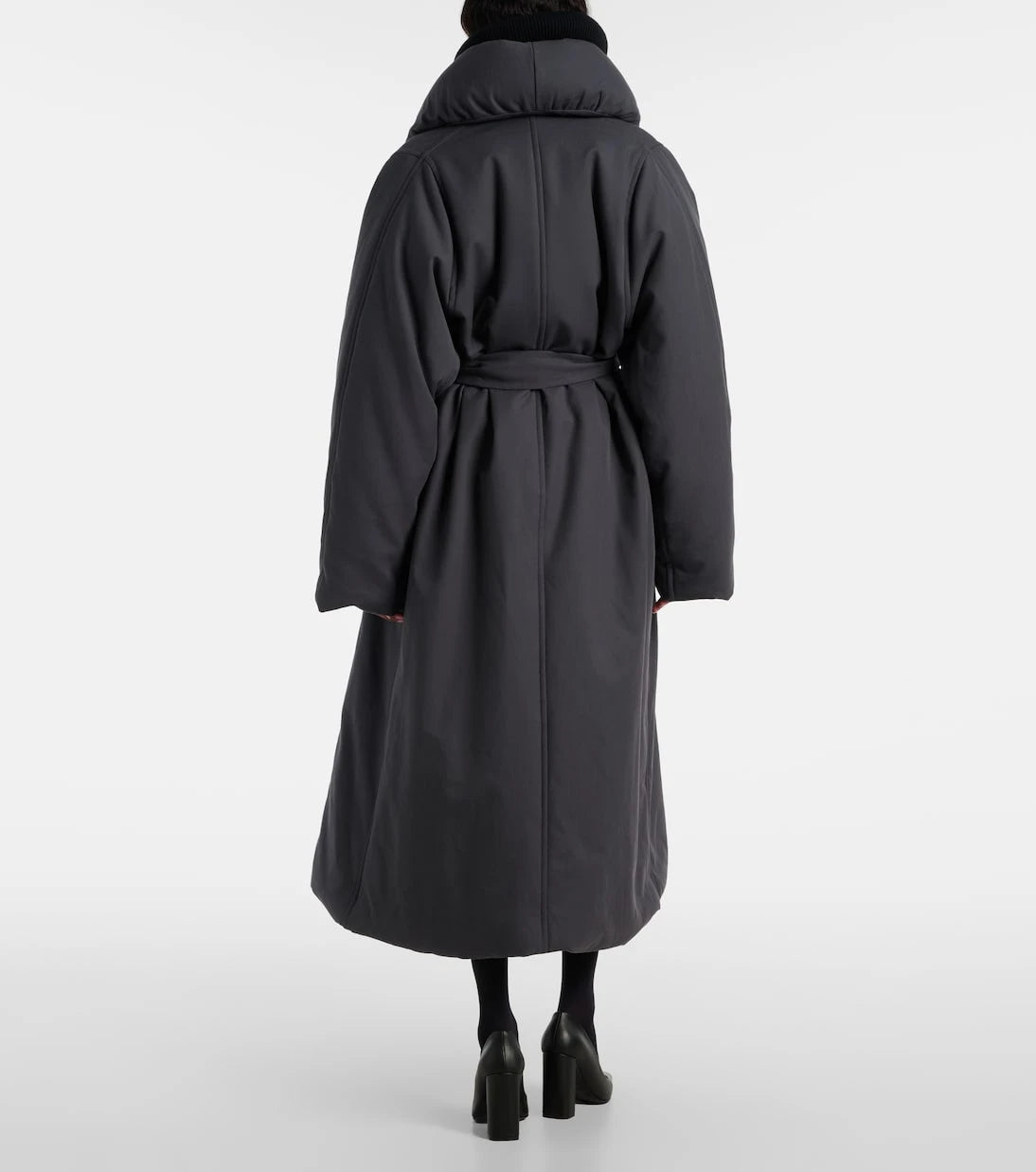 Alaïa - Cotton gabardine puffer coat