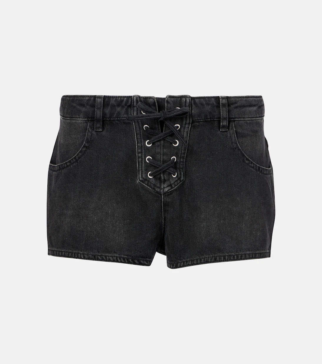 Isabel Marant - Delma faded denim shorts