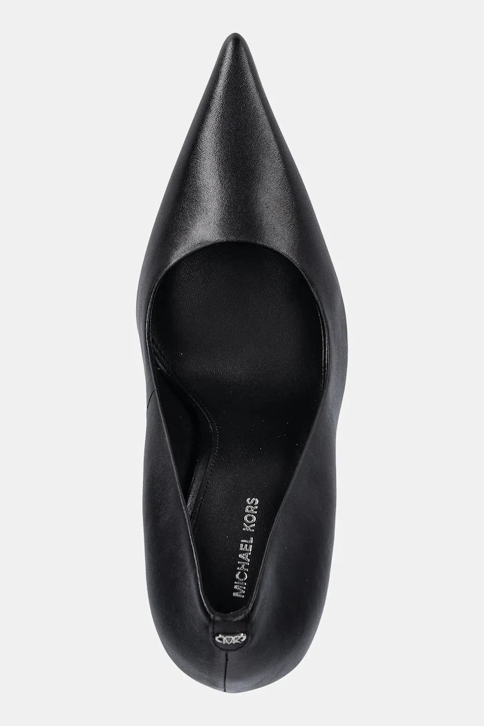 Кожени обувки с тънък ток MICHAEL Michael Kors Elyse High Pump