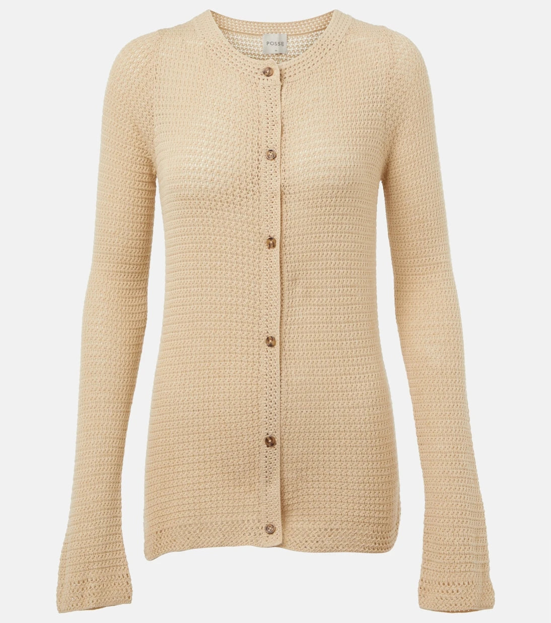 Posse - Lennon crochet cotton-blend cardigan