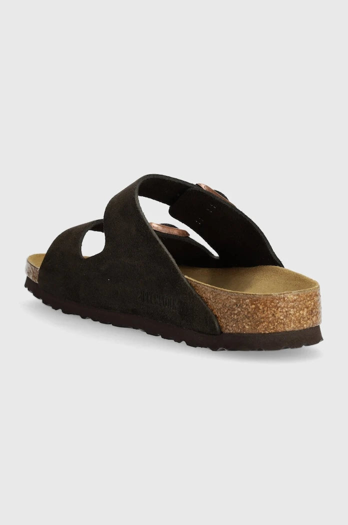Велурени чехли Birkenstock Arizona