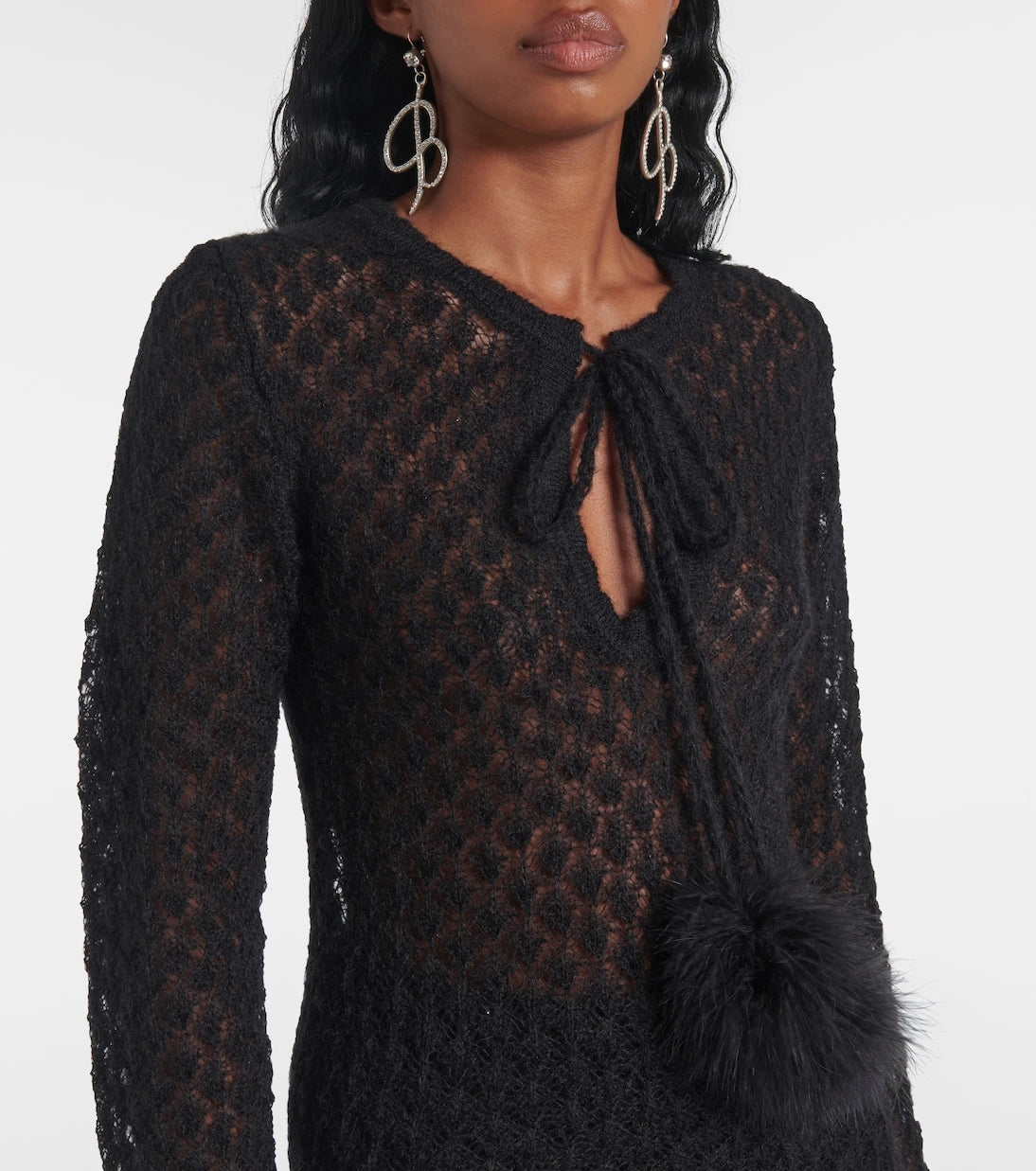 Blumarine - Open-knit top