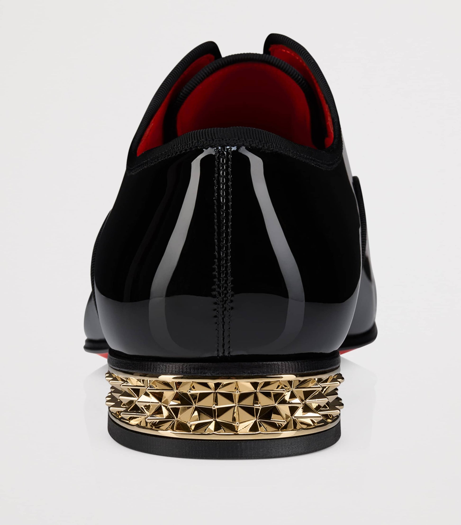 Christian Louboutin Alphamale Rocks Patent Leather Oxford Shoes
