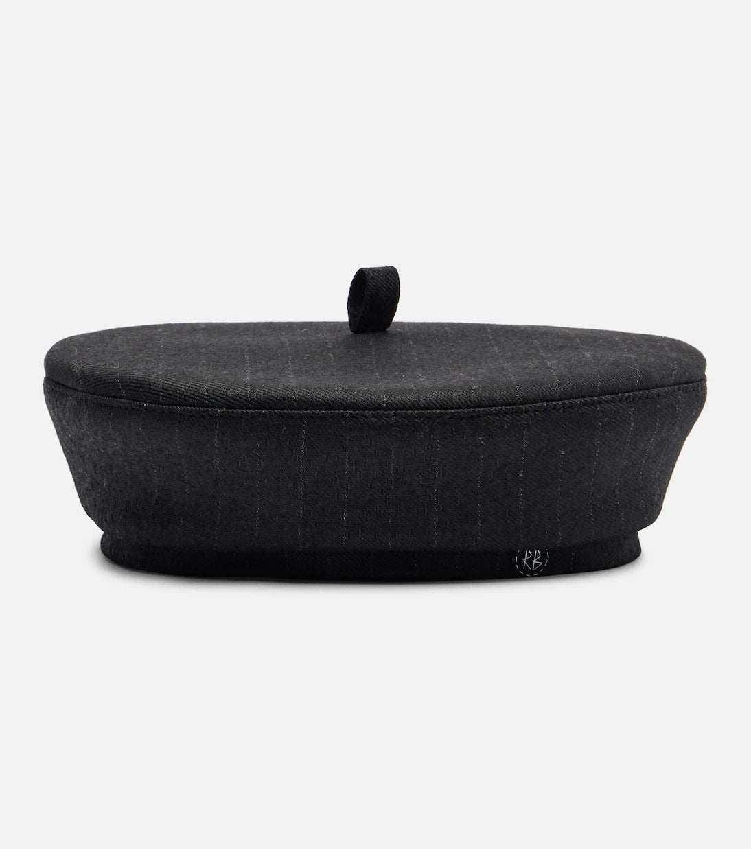 Ruslan Baginskiy - Pinstriped wool-blend beret