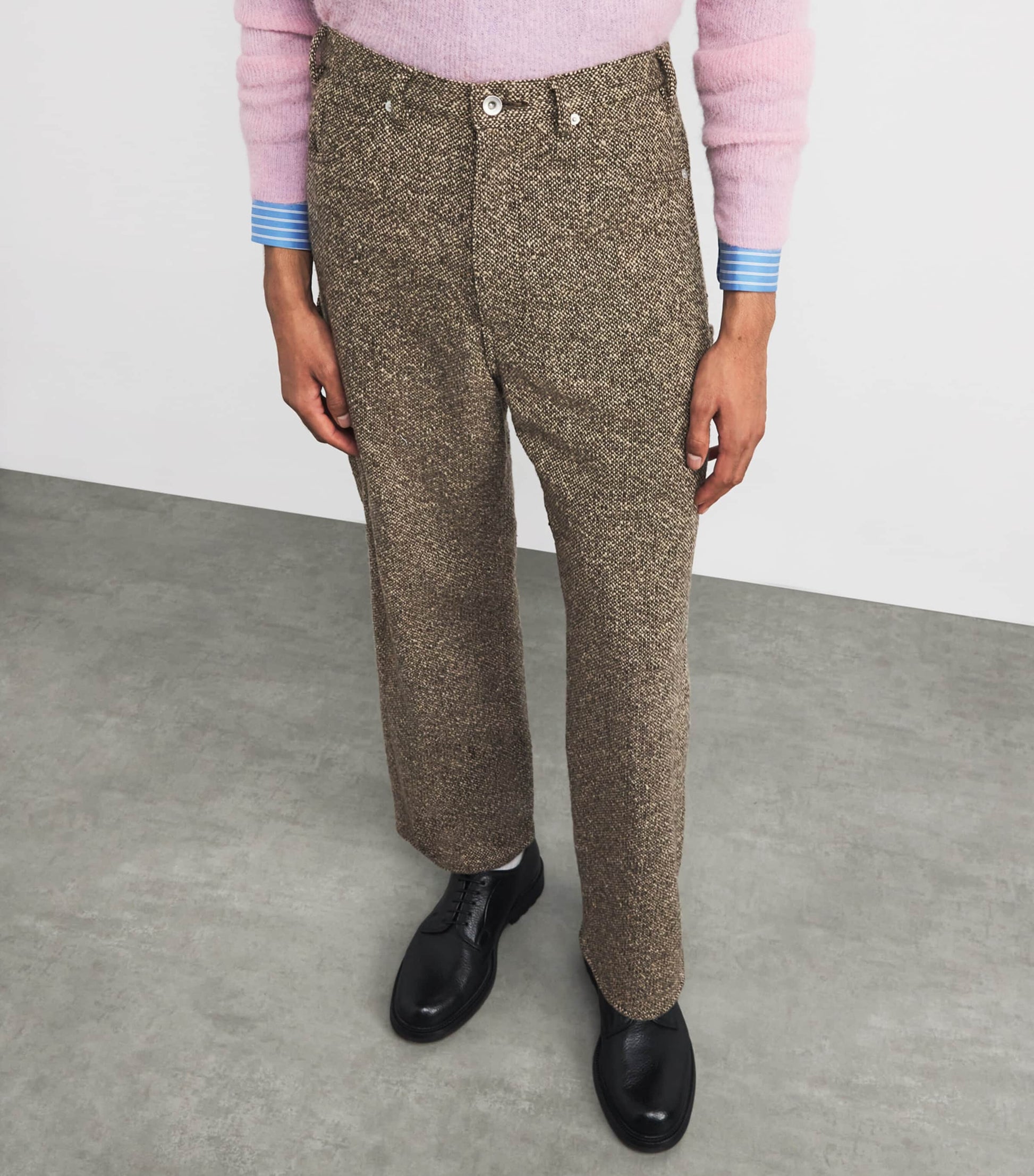 Wool Tweed Painter Trousers