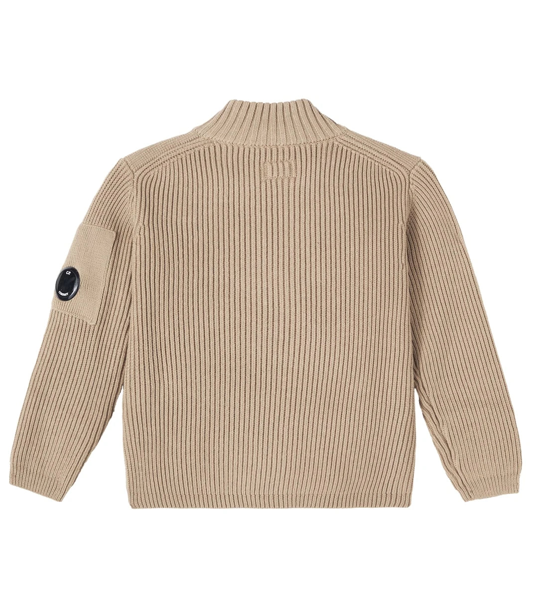C.P. Company Kids - Ribbed-knit cotton-blend jacket