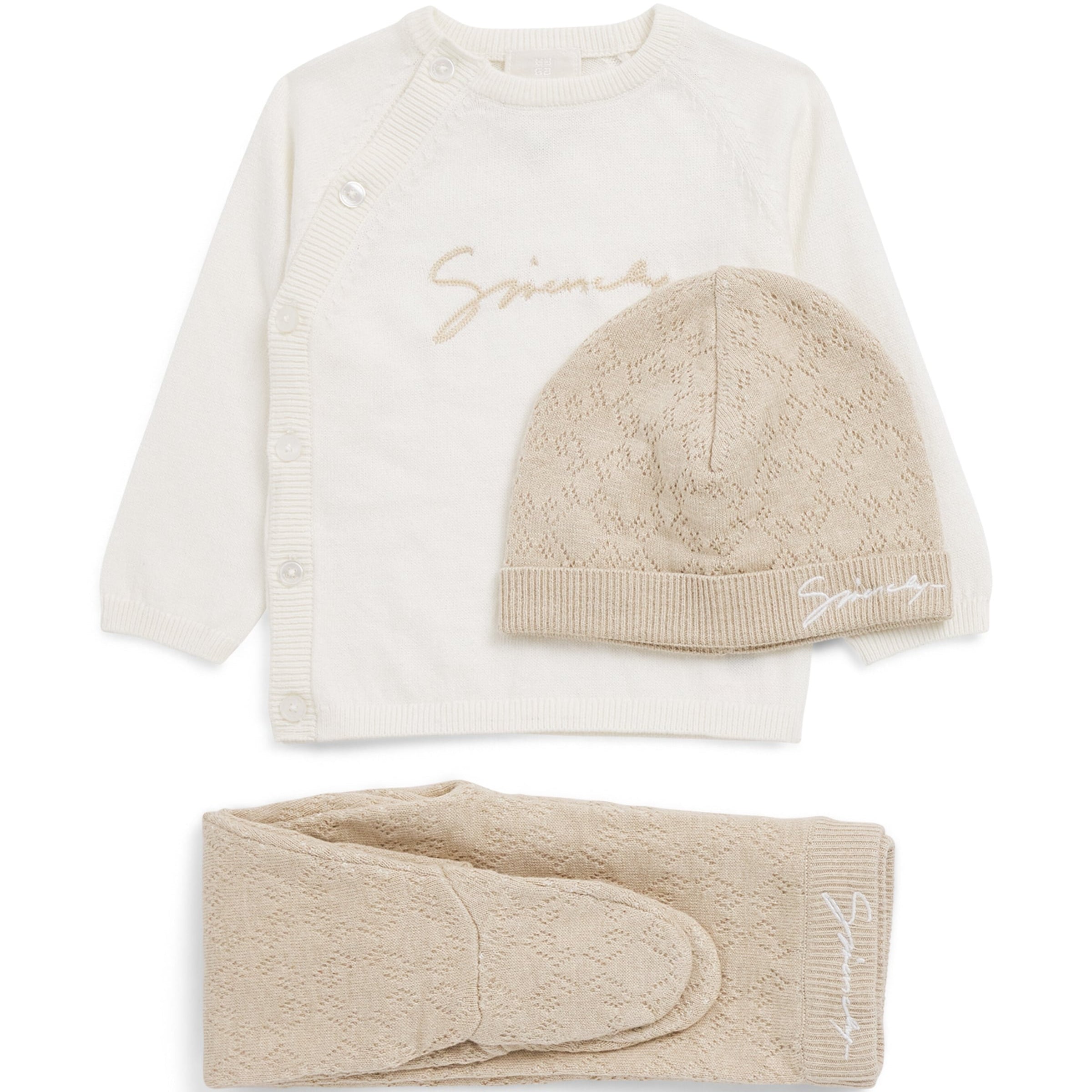 Givenchy Kids Cotton-Cashmere 3-Piece Set (1-12 Months)