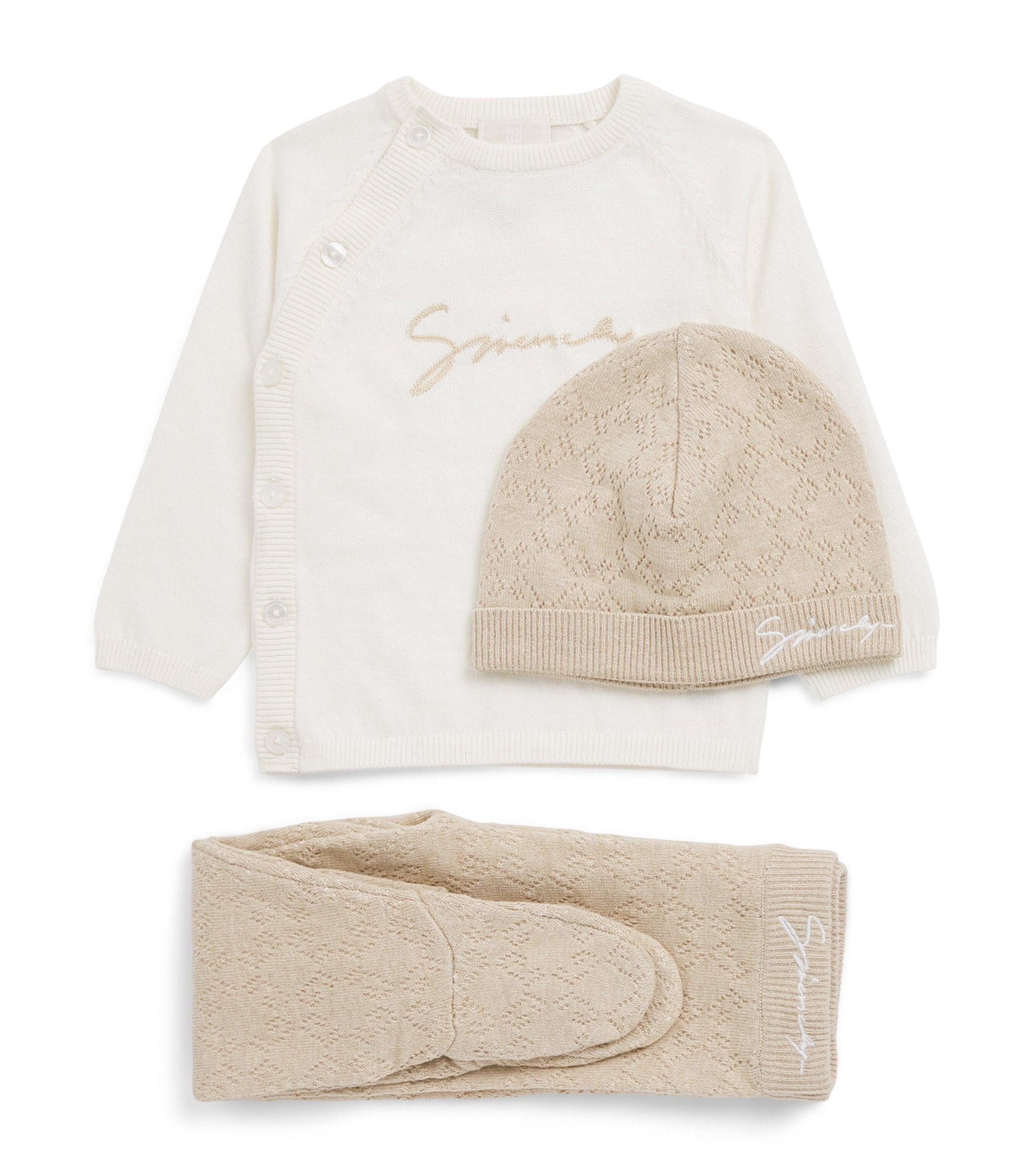 Givenchy Kids Cotton-Cashmere 3-Piece Set (1-12 Months)
