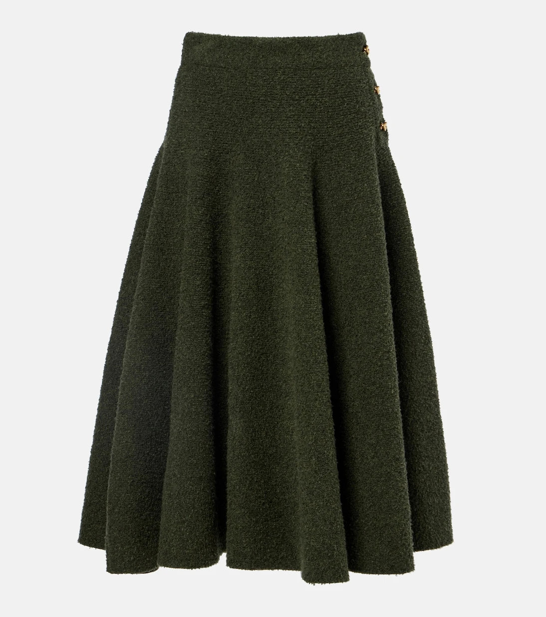 Bottega Veneta - Knot bouclé midi skirt