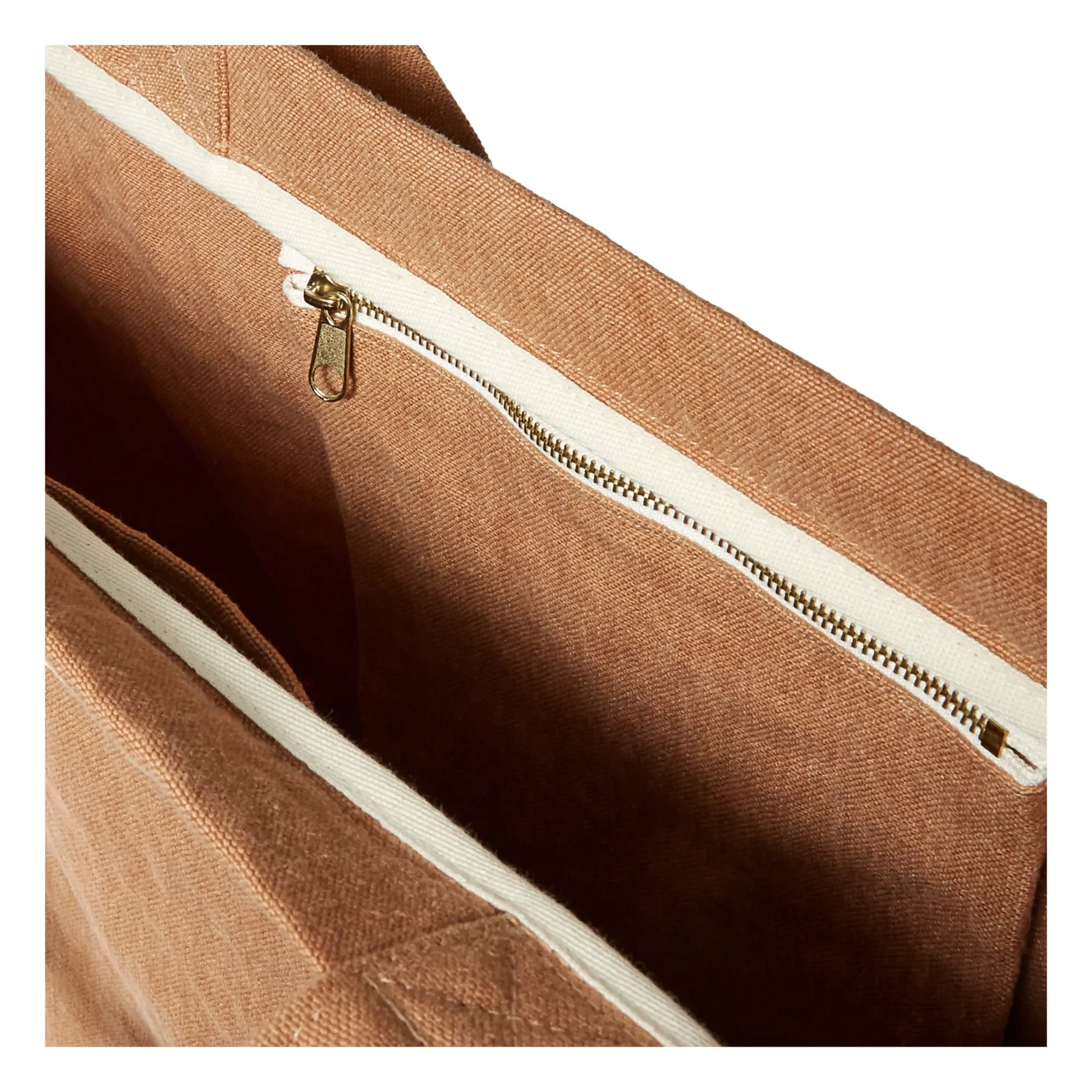 Adorna - Emma Linen tote bag | Terracotta