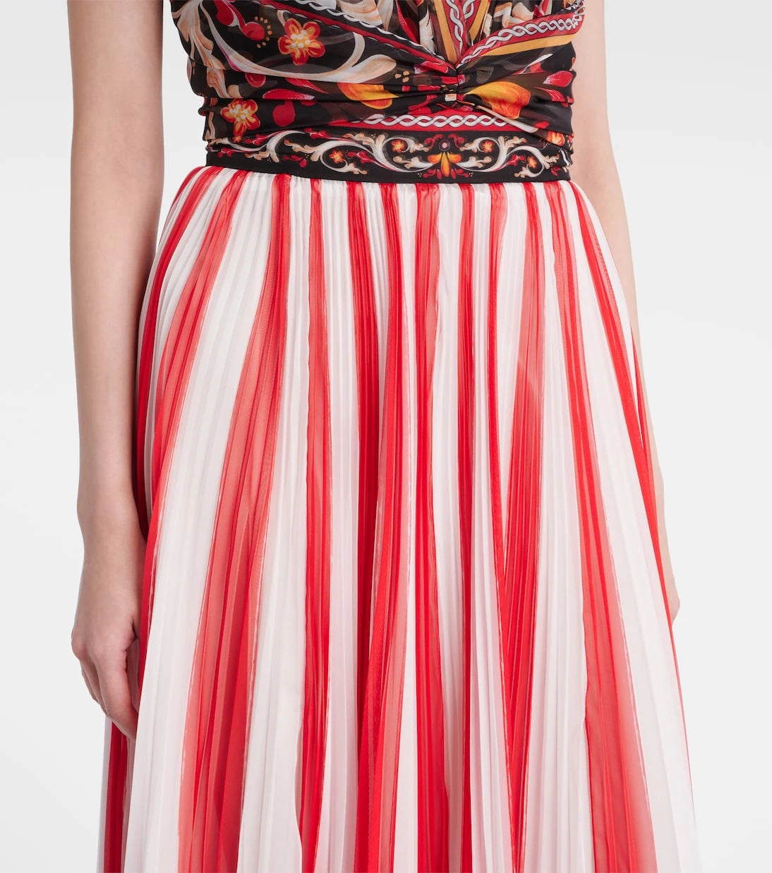 Dolce&Gabbana - Printed maxi dress