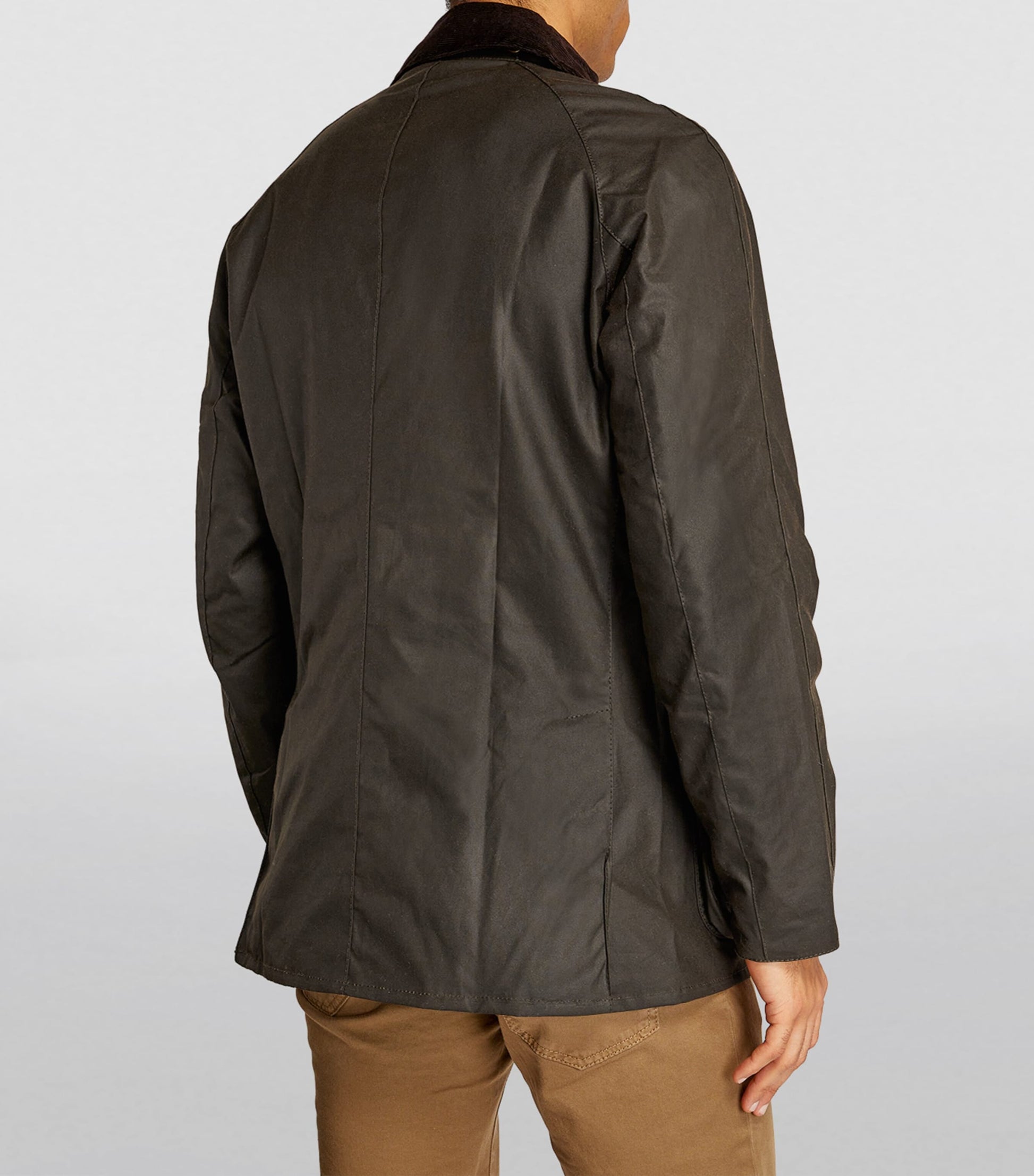 Barbour Green Waxed Ashby Jacket