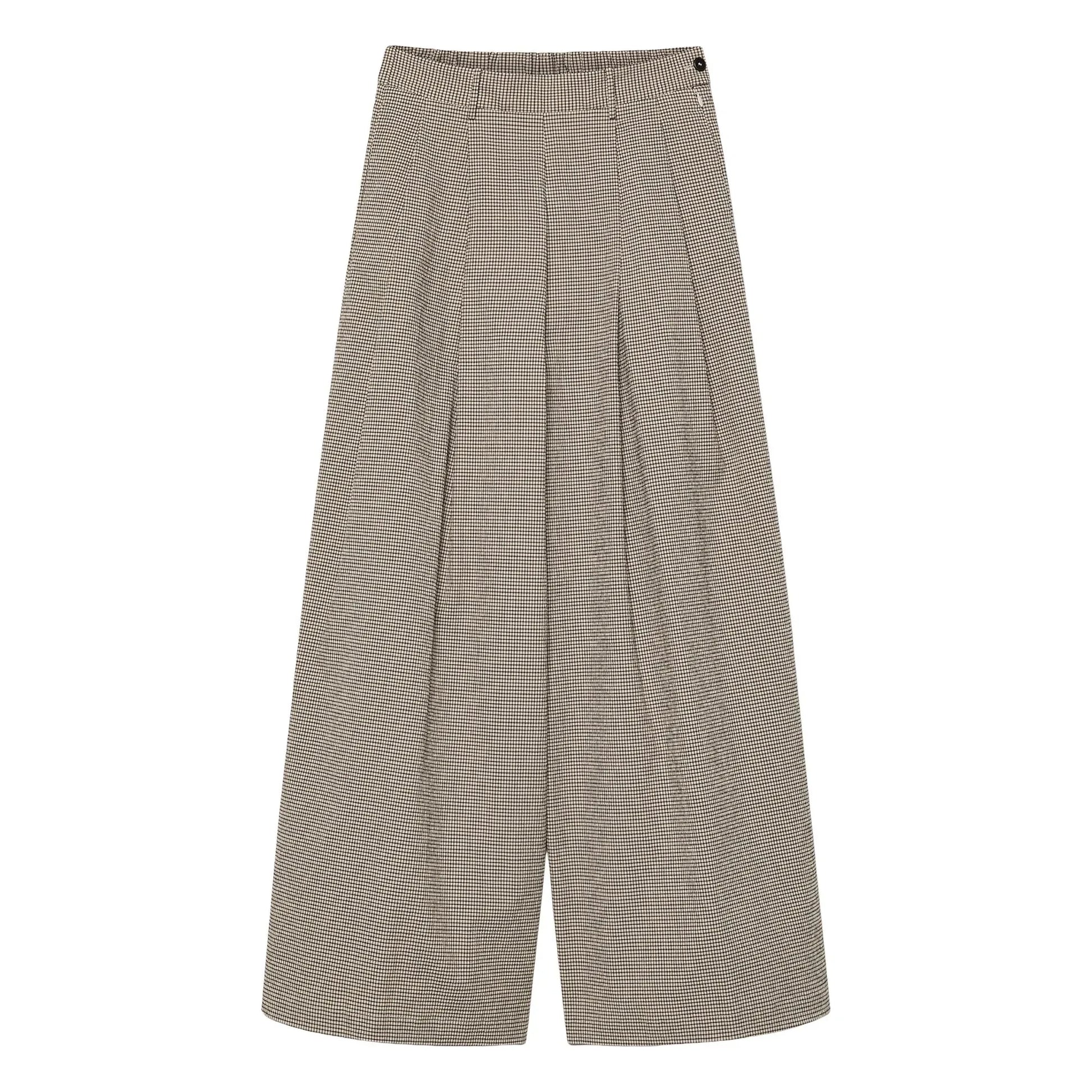 Pomandère - Cotton Gabardine Pants | Cream