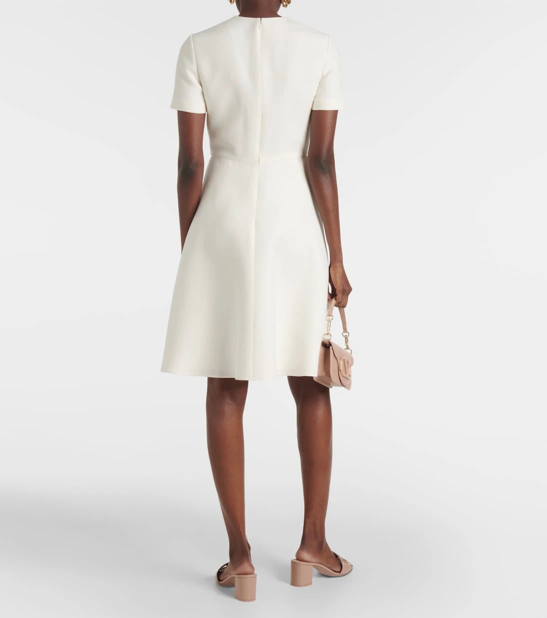Valentino - Wool and silk minidress