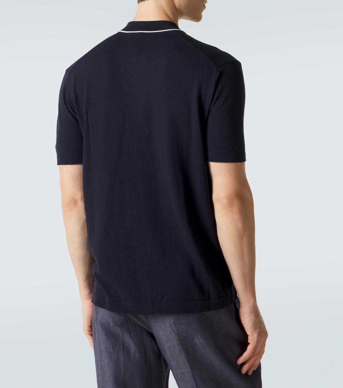 Orlebar Brown - Keeling cotton and silk polo shirt