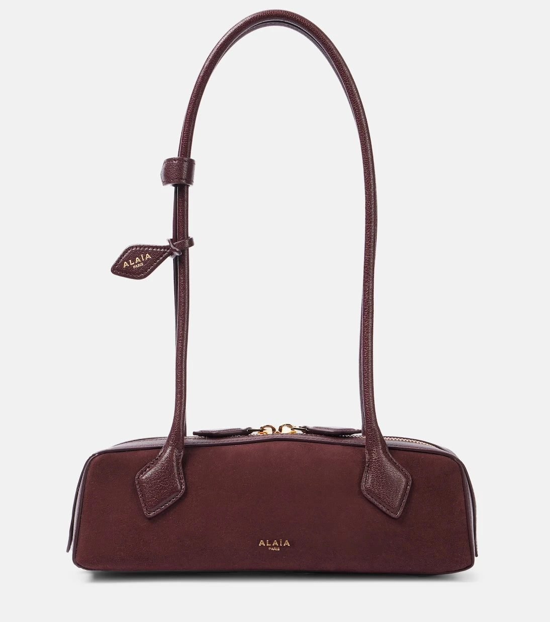 Alaïa - Le Teckel Small suede shoulder bag
