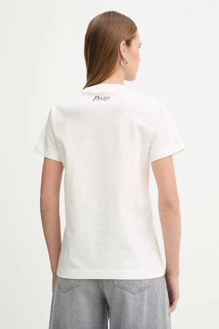 Памучна тениска Pinko