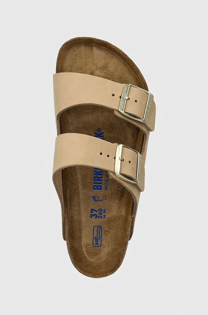 Чехли от набук Birkenstock Arizona SFB