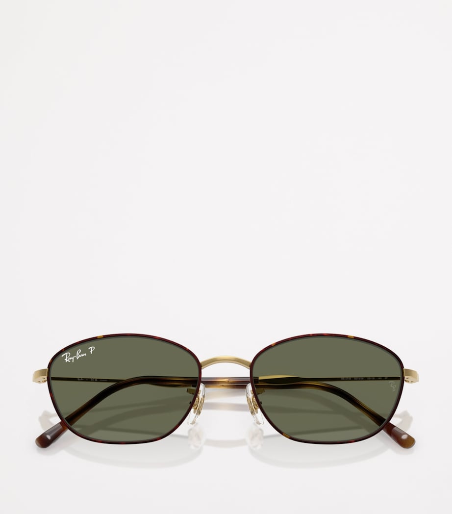 Ray-Ban Brown RB3749 Irregular Sunglasses