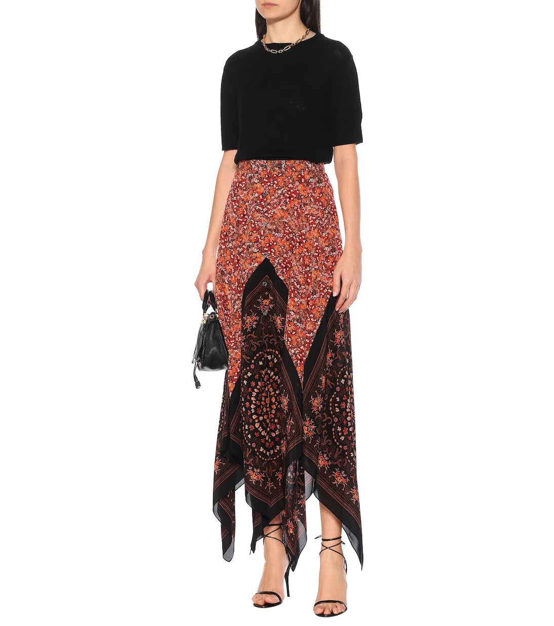 Altuzarra - Hance floral silk maxi skirt