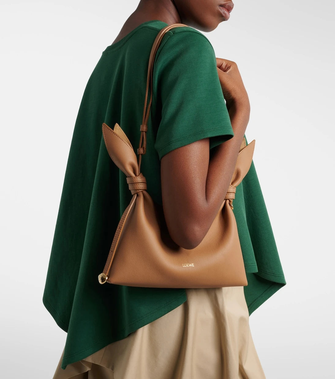 Loewe - Scarf Mini leather shoulder bag
