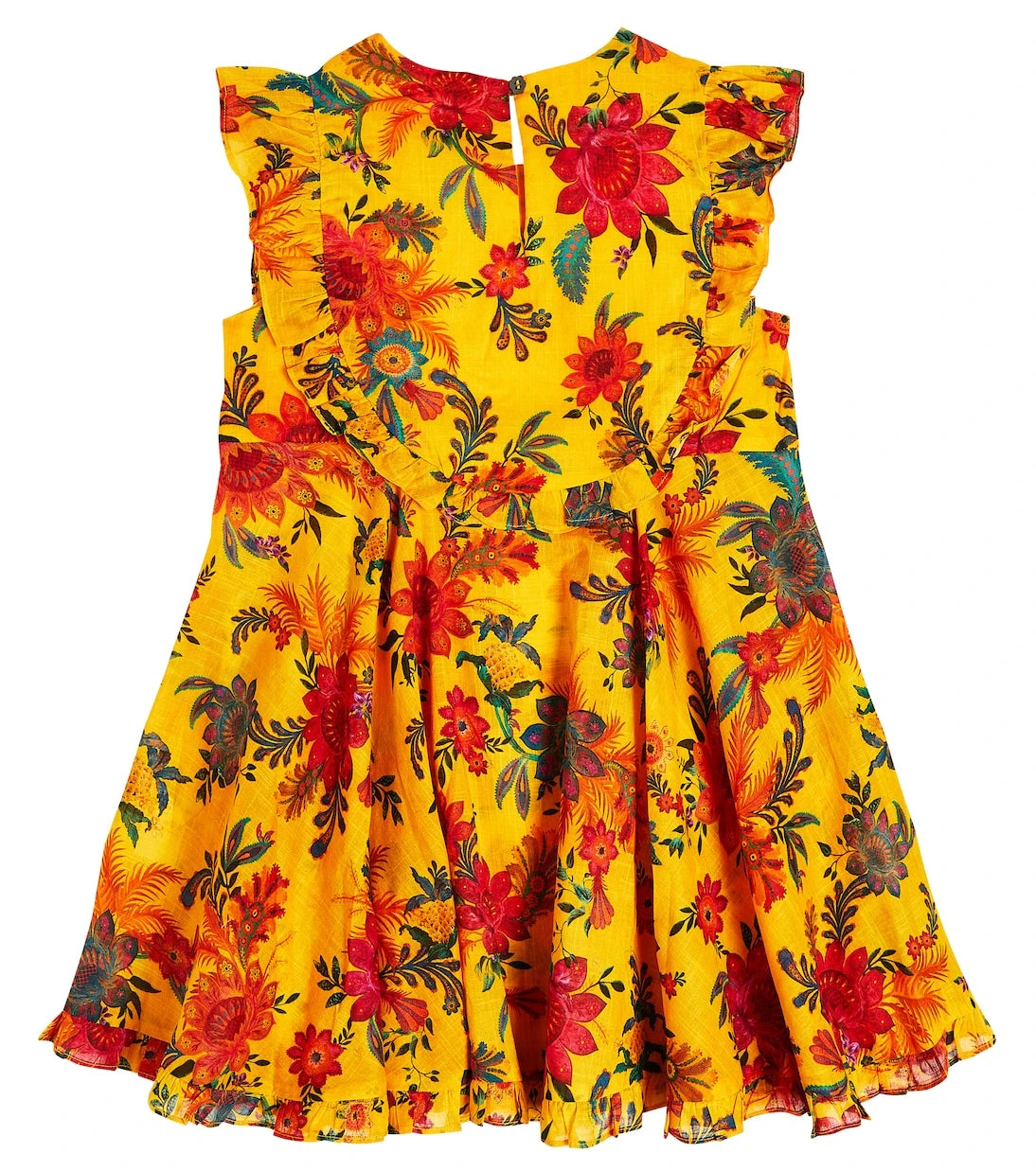 Zimmermann Kids - Ginger Tier floral cotton dress