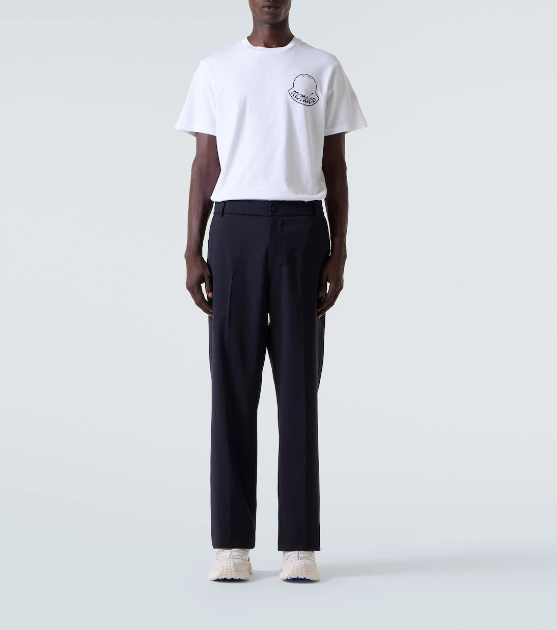 Moncler - Logo cotton jersey T-shirt