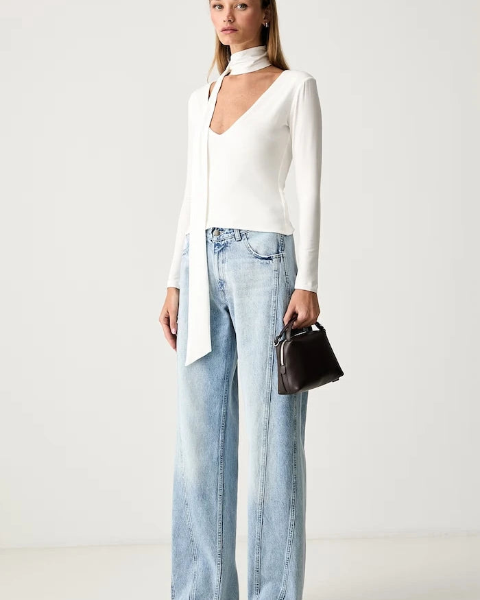 Le Privé Modal Kadın Kışlık Şal SCARF BLANC